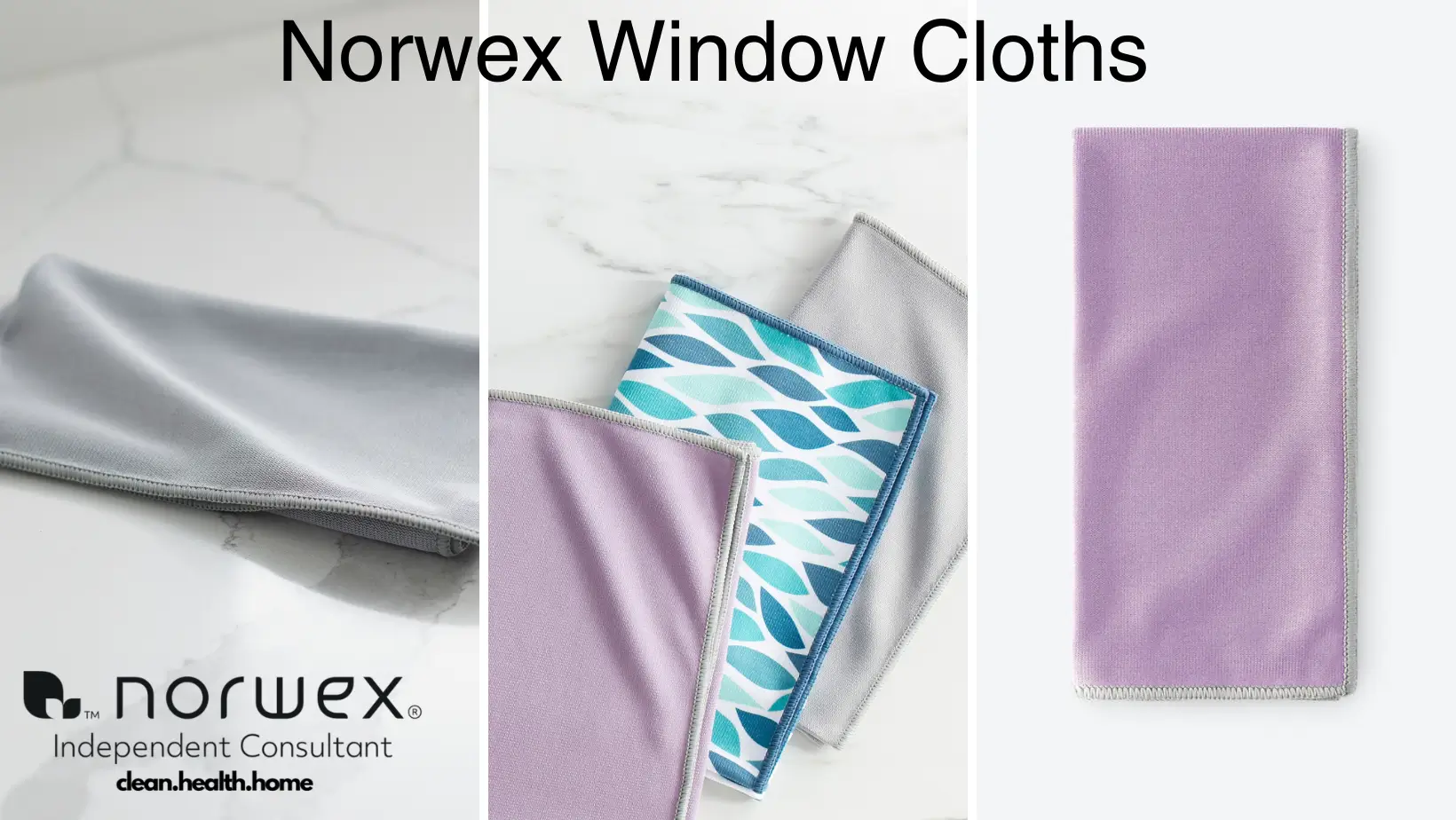 Norwex Window Cloths